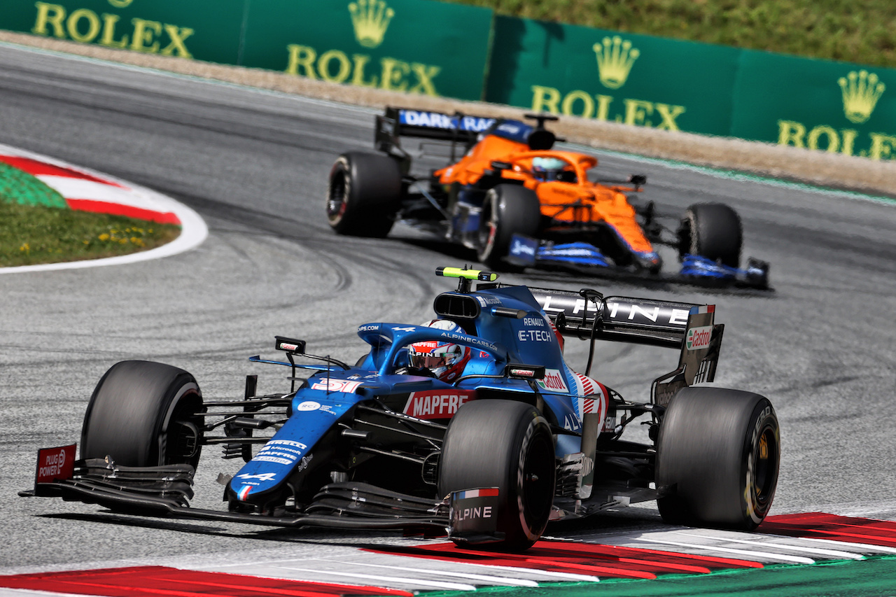 GP STIRIA, Esteban Ocon (FRA) Alpine F1 Team A521.
27.06.2021. Formula 1 World Championship, Rd 8, Steiermark Grand Prix, Spielberg, Austria, Gara Day.
- www.xpbimages.com, EMail: requests@xpbimages.com © Copyright: Batchelor / XPB Images