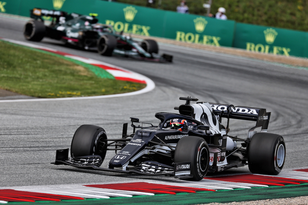 GP STIRIA, Yuki Tsunoda (JPN) AlphaTauri AT02.
27.06.2021. Formula 1 World Championship, Rd 8, Steiermark Grand Prix, Spielberg, Austria, Gara Day.
- www.xpbimages.com, EMail: requests@xpbimages.com © Copyright: Batchelor / XPB Images