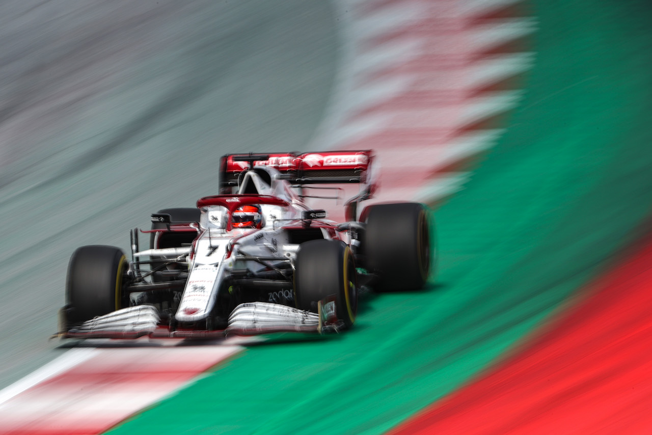 GP STIRIA, Kimi Raikkonen (FIN), Alfa Romeo Racing 
27.06.2021. Formula 1 World Championship, Rd 8, Steiermark Grand Prix, Spielberg, Austria, Gara Day.
- www.xpbimages.com, EMail: requests@xpbimages.com ¬© Copyright: Charniaux / XPB Images