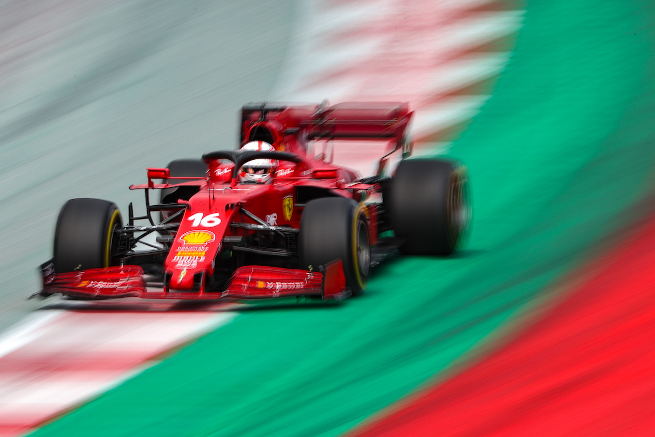 GP STIRIA, Charles Leclerc (FRA), Ferrari 
27.06.2021. Formula 1 World Championship, Rd 8, Steiermark Grand Prix, Spielberg, Austria, Gara Day.
- www.xpbimages.com, EMail: requests@xpbimages.com © Copyright: Charniaux / XPB Images
