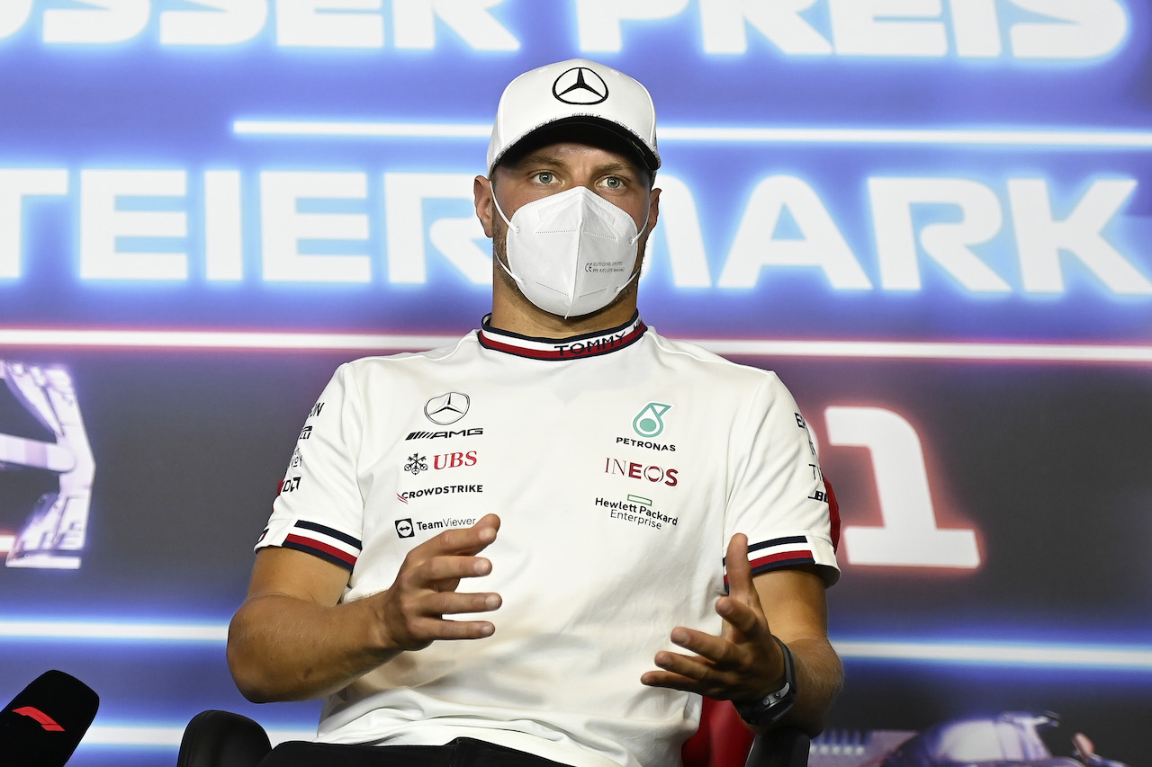 GP STIRIA, Valtteri Bottas (FIN) Mercedes AMG F1 in the FIA Press Conference.
24.06.2021. Formula 1 World Championship, Rd 8, Steiermark Grand Prix, Spielberg, Austria, Preparation Day.
- www.xpbimages.com, EMail: requests@xpbimages.com © Copyright: FIA Pool Image for Editorial Use Only