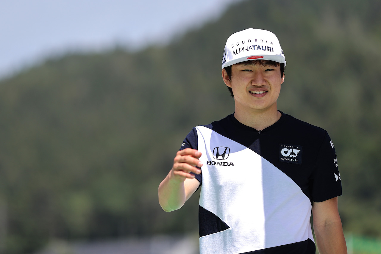 GP STIRIA, Yuki Tsunoda (JPN), Alpha Tauri 
24.06.2021. Formula 1 World Championship, Rd 8, Steiermark Grand Prix, Spielberg, Austria, Preparation Day.
- www.xpbimages.com, EMail: requests@xpbimages.com ¬© Copyright: Charniaux / XPB Images