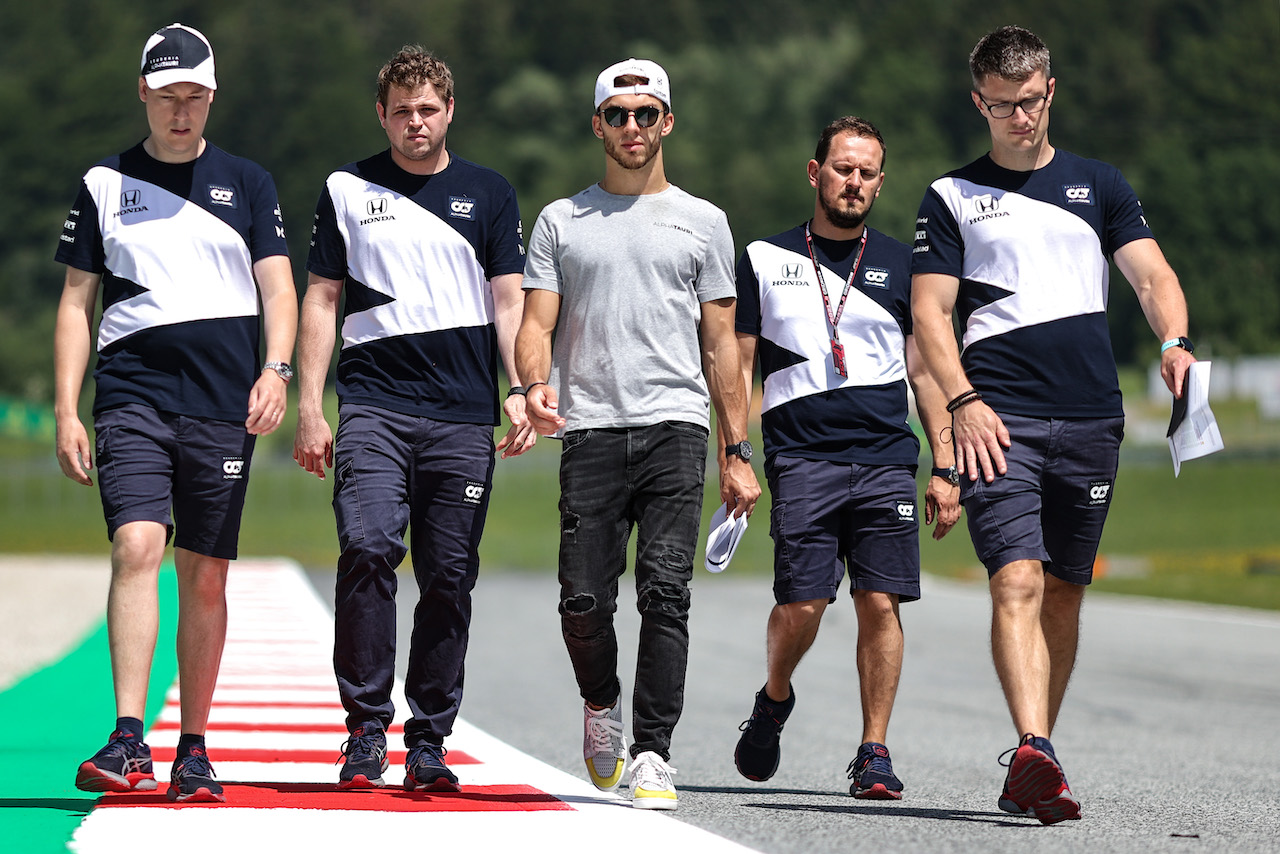 GP STIRIA, Pierre Gasly (FRA), AlphaTauri F1 
24.06.2021. Formula 1 World Championship, Rd 8, Steiermark Grand Prix, Spielberg, Austria, Preparation Day.
- www.xpbimages.com, EMail: requests@xpbimages.com ¬© Copyright: Charniaux / XPB Images