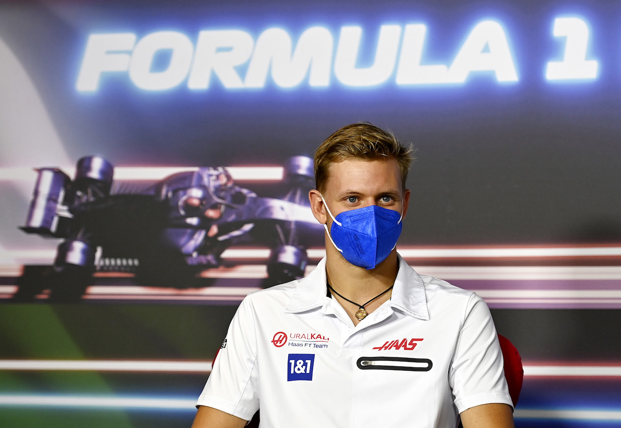 GP STIRIA, Mick Schumacher (GER) Haas F1 Team in the FIA Press Conference.
24.06.2021. Formula 1 World Championship, Rd 8, Steiermark Grand Prix, Spielberg, Austria, Preparation Day.
- www.xpbimages.com, EMail: requests@xpbimages.com © Copyright: FIA Pool Image for Editorial Use Only