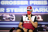GP STIRIA, Antonio Giovinazzi (ITA) Alfa Romeo Racing in the FIA Press Conference.
24.06.2021. Formula 1 World Championship, Rd 8, Steiermark Grand Prix, Spielberg, Austria, Preparation Day.
- www.xpbimages.com, EMail: requests@xpbimages.com © Copyright: FIA Pool Image for Editorial Use Only