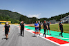 GP STIRIA, Fernando Alonso (ESP) Alpine F1 Team walks the circuit with the team.
24.06.2021. Formula 1 World Championship, Rd 8, Steiermark Grand Prix, Spielberg, Austria, Preparation Day.
- www.xpbimages.com, EMail: requests@xpbimages.com © Copyright: Moy / XPB Images
