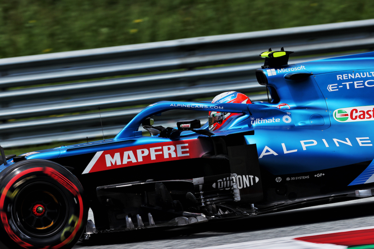 GP STIRIA, Esteban Ocon (FRA) Alpine F1 Team A521.
26.06.2021. Formula 1 World Championship, Rd 8, Steiermark Grand Prix, Spielberg, Austria, Qualifiche Day.
- www.xpbimages.com, EMail: requests@xpbimages.com © Copyright: Batchelor / XPB Images