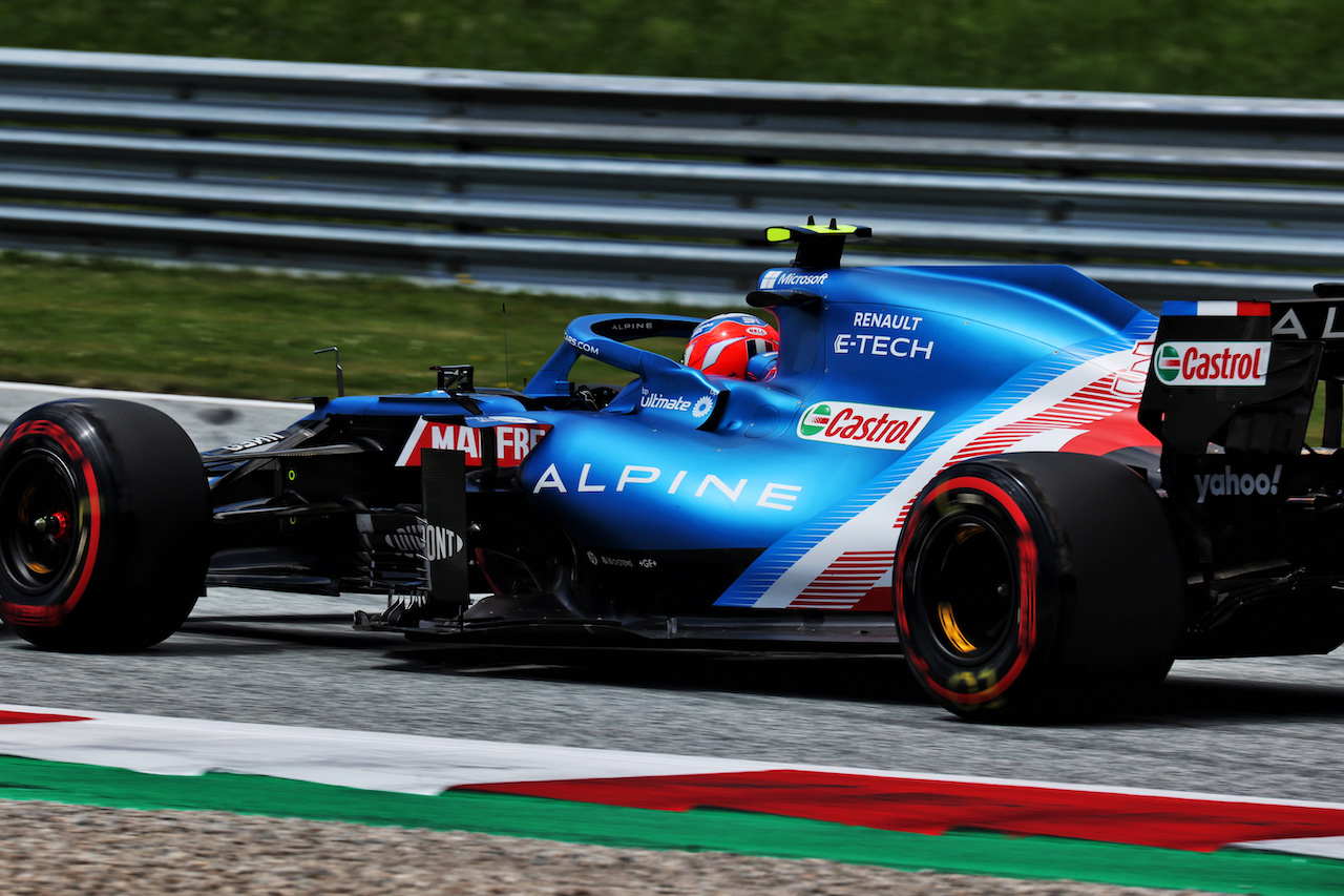GP STIRIA, Esteban Ocon (FRA) Alpine F1 Team A521.
26.06.2021. Formula 1 World Championship, Rd 8, Steiermark Grand Prix, Spielberg, Austria, Qualifiche Day.
- www.xpbimages.com, EMail: requests@xpbimages.com © Copyright: Batchelor / XPB Images