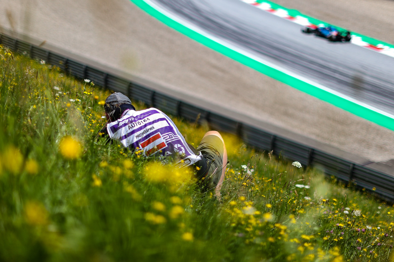 GP STIRIA, Track Atmosphere 
26.06.2021. Formula 1 World Championship, Rd 8, Steiermark Grand Prix, Spielberg, Austria, Qualifiche Day.
- www.xpbimages.com, EMail: requests@xpbimages.com ¬© Copyright: Charniaux / XPB Images
