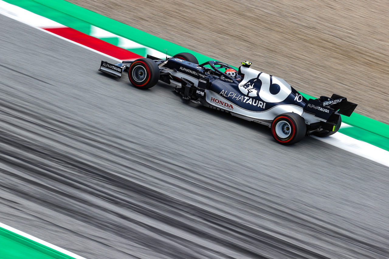 GP STIRIA, Pierre Gasly (FRA), AlphaTauri F1 
26.06.2021. Formula 1 World Championship, Rd 8, Steiermark Grand Prix, Spielberg, Austria, Qualifiche Day.
- www.xpbimages.com, EMail: requests@xpbimages.com ¬© Copyright: Charniaux / XPB Images