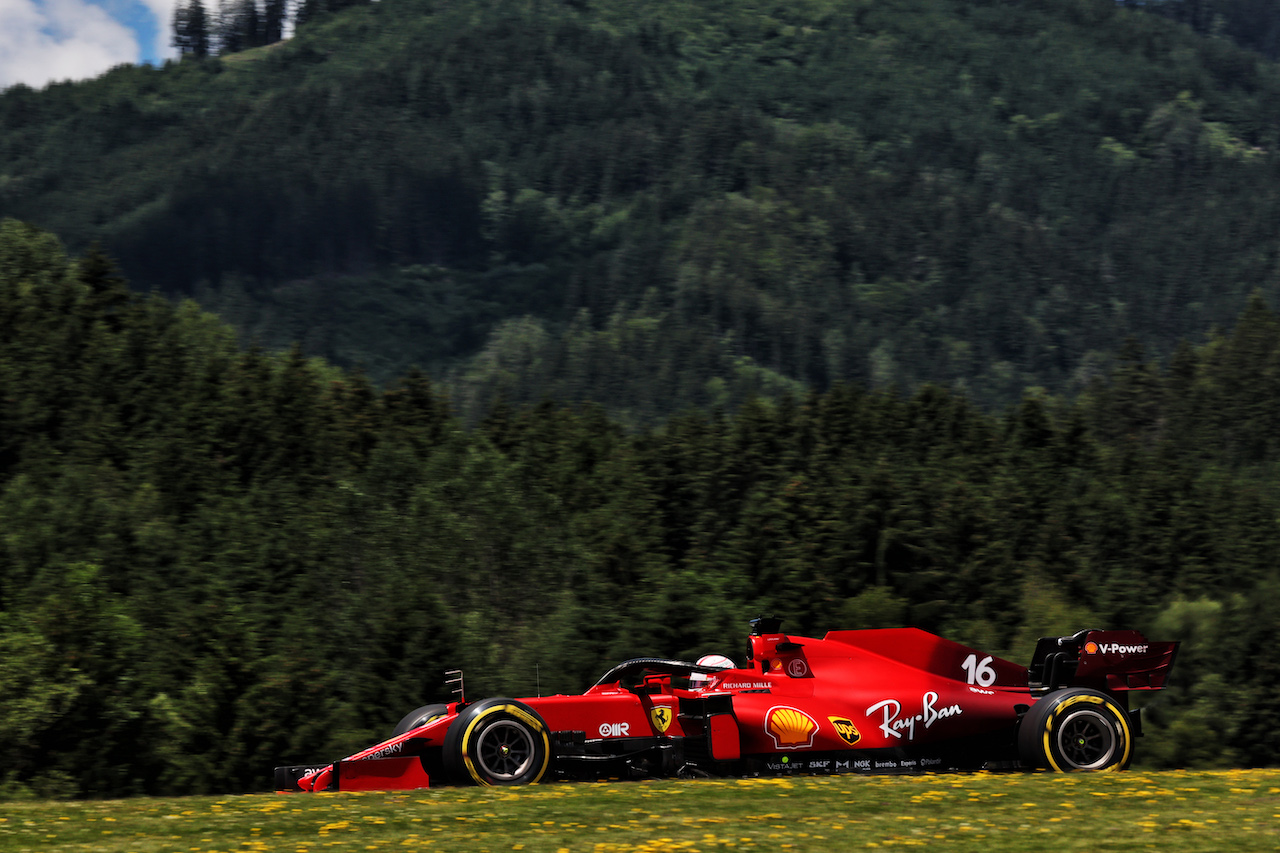 GP STIRIA, Charles Leclerc (MON) Ferrari SF-21.
26.06.2021. Formula 1 World Championship, Rd 8, Steiermark Grand Prix, Spielberg, Austria, Qualifiche Day.
- www.xpbimages.com, EMail: requests@xpbimages.com © Copyright: Batchelor / XPB Images
