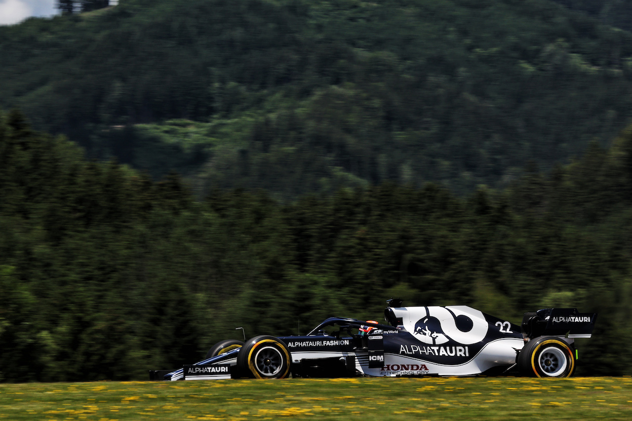 GP STIRIA, Yuki Tsunoda (JPN) AlphaTauri AT02.
26.06.2021. Formula 1 World Championship, Rd 8, Steiermark Grand Prix, Spielberg, Austria, Qualifiche Day.
- www.xpbimages.com, EMail: requests@xpbimages.com © Copyright: Batchelor / XPB Images