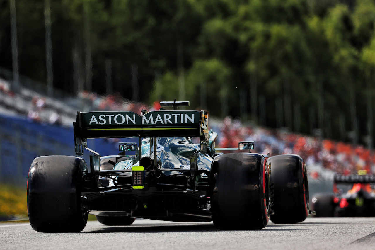 GP STIRIA, Lance Stroll (CDN) Aston Martin F1 Team AMR21.
26.06.2021. Formula 1 World Championship, Rd 8, Steiermark Grand Prix, Spielberg, Austria, Qualifiche Day.
- www.xpbimages.com, EMail: requests@xpbimages.com © Copyright: Batchelor / XPB Images