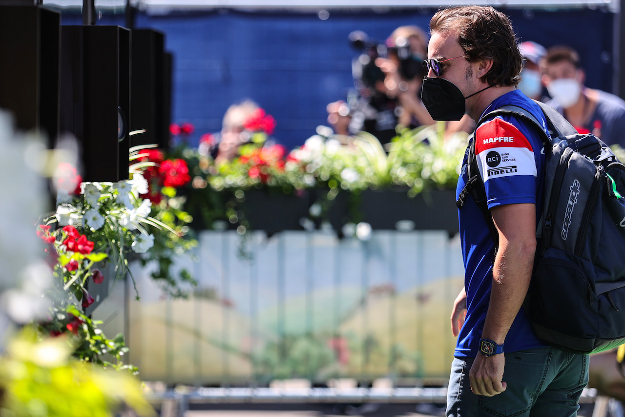 GP STIRIA, Fernando Alonso (ESP), Alpine F1 Team 
26.06.2021. Formula 1 World Championship, Rd 8, Steiermark Grand Prix, Spielberg, Austria, Qualifiche Day.
- www.xpbimages.com, EMail: requests@xpbimages.com ¬© Copyright: Charniaux / XPB Images