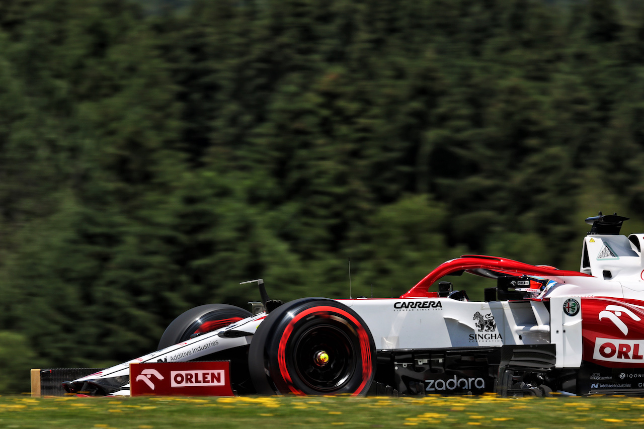GP STIRIA, Kimi Raikkonen (FIN) Alfa Romeo Racing C41.
26.06.2021. Formula 1 World Championship, Rd 8, Steiermark Grand Prix, Spielberg, Austria, Qualifiche Day.
- www.xpbimages.com, EMail: requests@xpbimages.com © Copyright: Batchelor / XPB Images