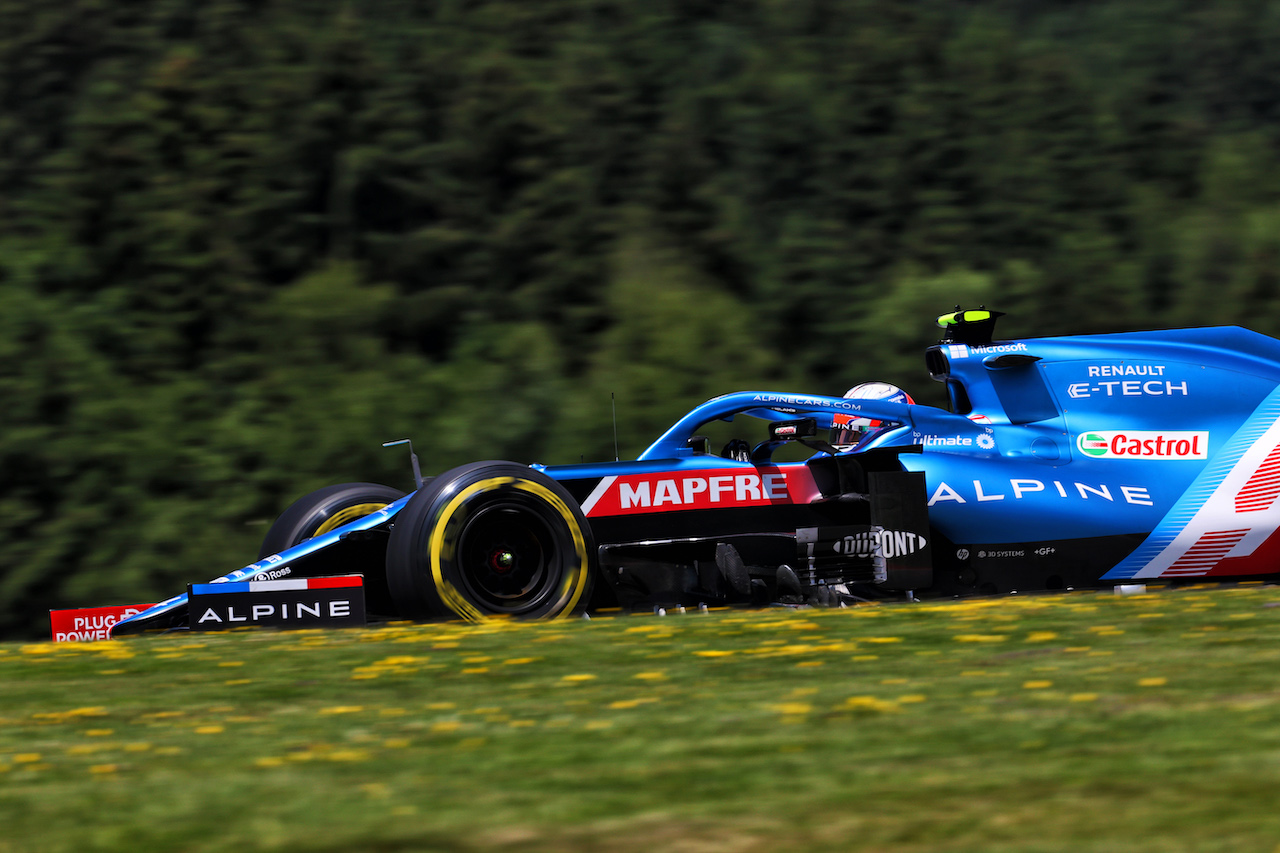 GP STIRIA, Esteban Ocon (FRA) Alpine F1 Team A521.
26.06.2021. Formula 1 World Championship, Rd 8, Steiermark Grand Prix, Spielberg, Austria, Qualifiche Day.
- www.xpbimages.com, EMail: requests@xpbimages.com © Copyright: Batchelor / XPB Images
