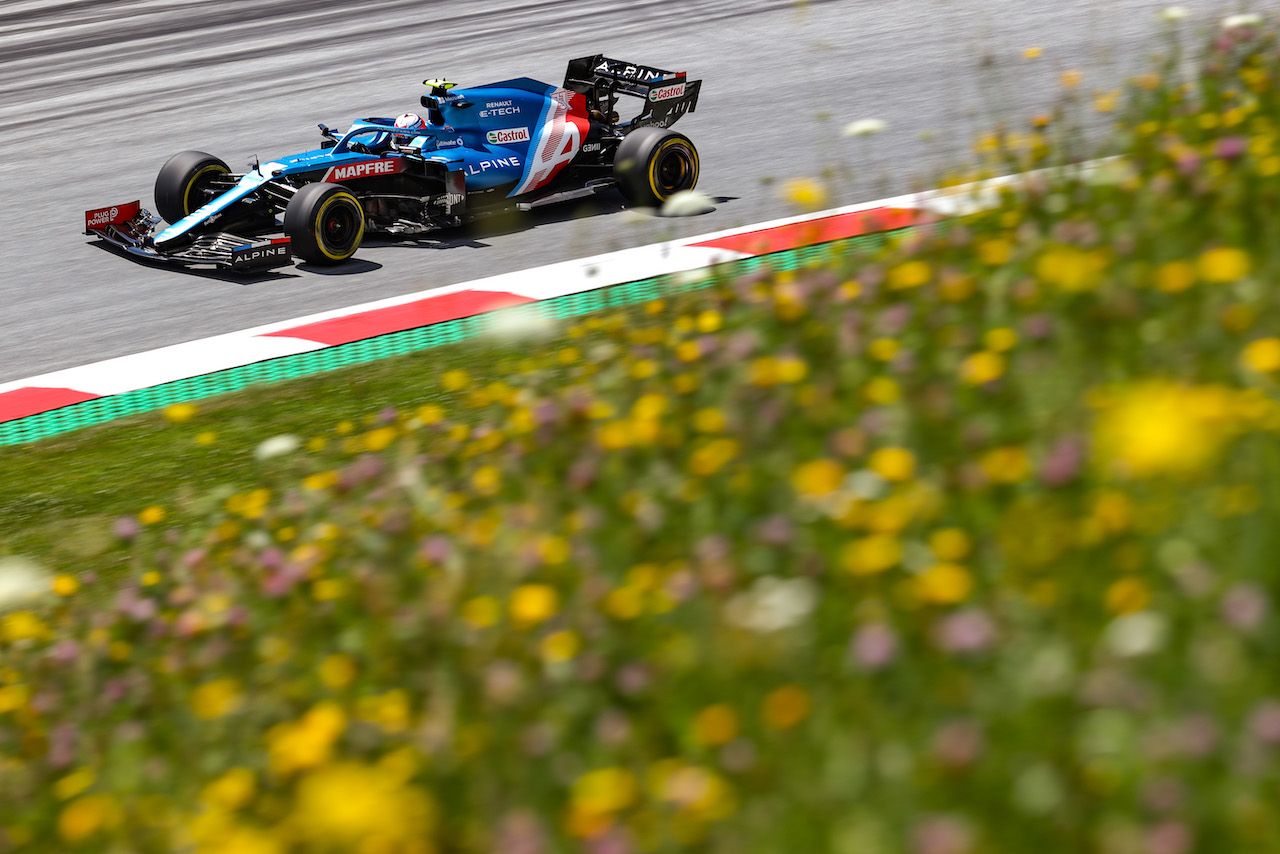 GP STIRIA, Esteban Ocon (FRA), Alpine F1 Team 
26.06.2021. Formula 1 World Championship, Rd 8, Steiermark Grand Prix, Spielberg, Austria, Qualifiche Day.
- www.xpbimages.com, EMail: requests@xpbimages.com © Copyright: Charniaux / XPB Images