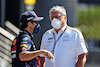 GP STIRIA, (L to R): Sergio Perez (MEX) Red Bull Racing with Otmar Szafnauer (USA) Aston Martin F1 Team Principal e CEO.
26.06.2021. Formula 1 World Championship, Rd 8, Steiermark Grand Prix, Spielberg, Austria, Qualifiche Day.
- www.xpbimages.com, EMail: requests@xpbimages.com © Copyright: Moy / XPB Images