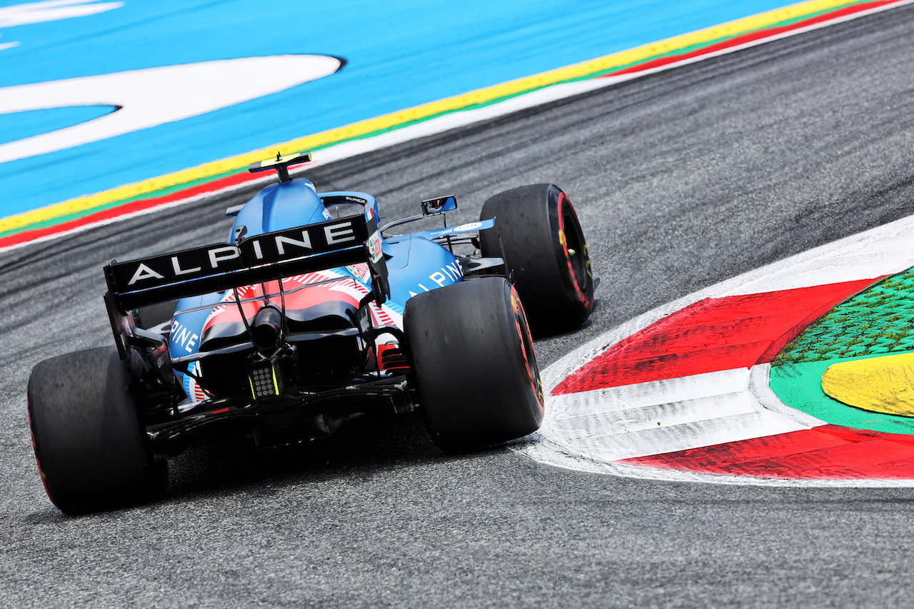 GP STIRIA, Esteban Ocon (FRA) Alpine F1 Team A521.
25.06.2021. Formula 1 World Championship, Rd 8, Steiermark Grand Prix, Spielberg, Austria, Practice Day.
- www.xpbimages.com, EMail: requests@xpbimages.com © Copyright: Batchelor / XPB Images