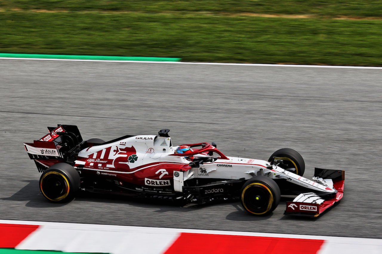 GP STIRIA, Kimi Raikkonen (FIN) Alfa Romeo Racing C41.
25.06.2021. Formula 1 World Championship, Rd 8, Steiermark Grand Prix, Spielberg, Austria, Practice Day.
- www.xpbimages.com, EMail: requests@xpbimages.com © Copyright: Batchelor / XPB Images