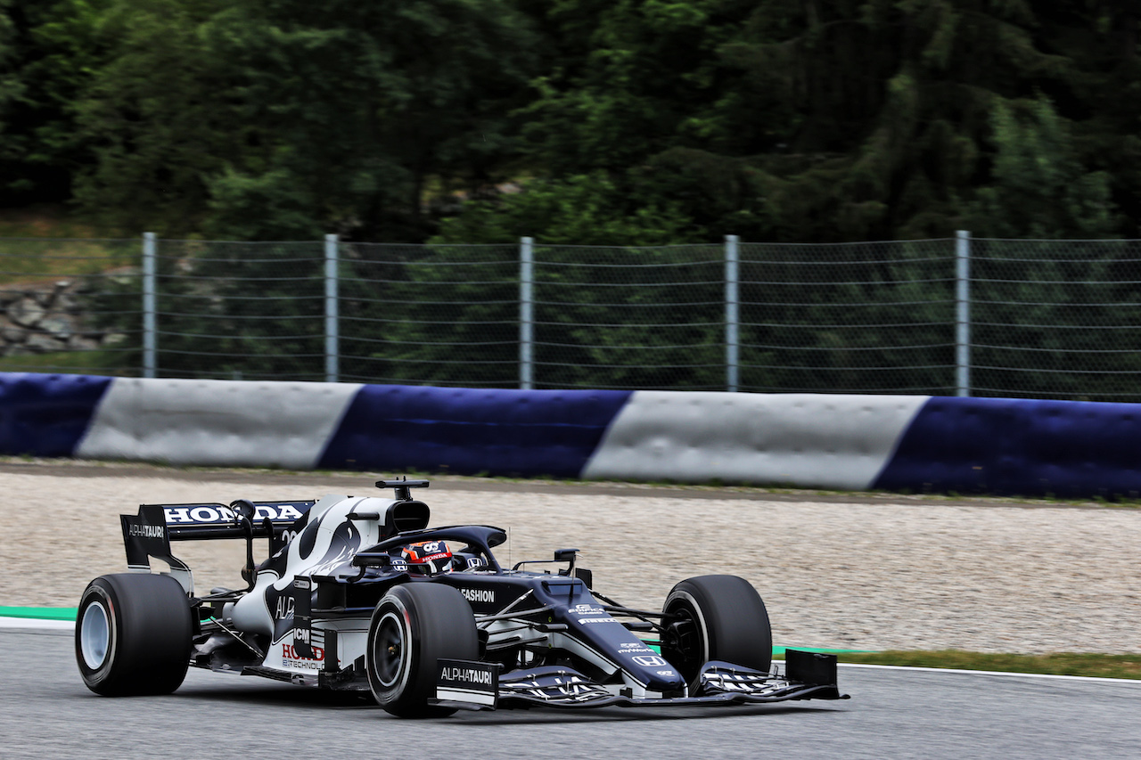 GP STIRIA, Yuki Tsunoda (JPN) AlphaTauri AT02.
25.06.2021. Formula 1 World Championship, Rd 8, Steiermark Grand Prix, Spielberg, Austria, Practice Day.
- www.xpbimages.com, EMail: requests@xpbimages.com © Copyright: Batchelor / XPB Images