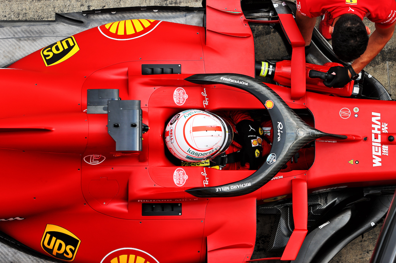 GP STIRIA, Charles Leclerc (MON) Ferrari SF-21 in the pits.
25.06.2021. Formula 1 World Championship, Rd 8, Steiermark Grand Prix, Spielberg, Austria, Practice Day.
- www.xpbimages.com, EMail: requests@xpbimages.com © Copyright: Moy / XPB Images