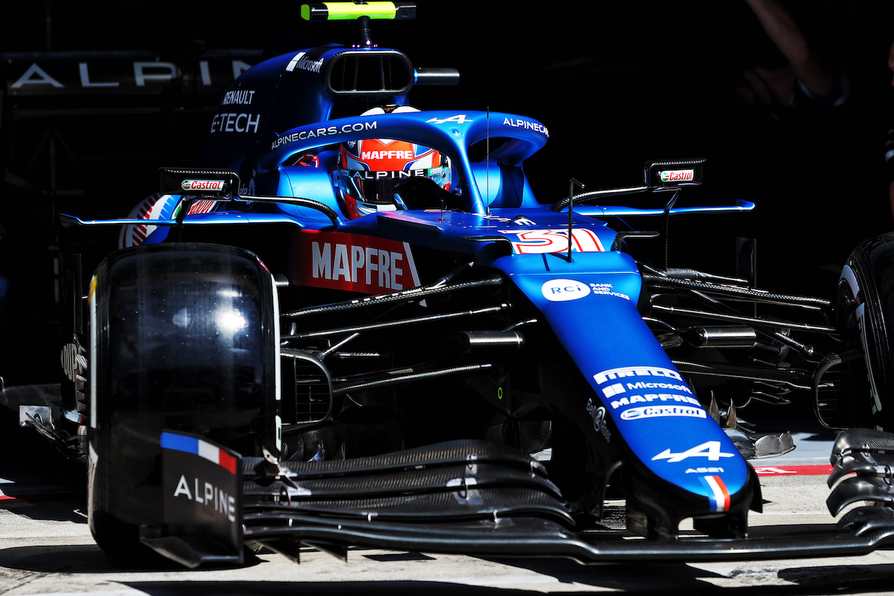 GP STIRIA, Esteban Ocon (FRA) Alpine F1 Team A521.
25.06.2021. Formula 1 World Championship, Rd 8, Steiermark Grand Prix, Spielberg, Austria, Practice Day.
- www.xpbimages.com, EMail: requests@xpbimages.com © Copyright: Moy / XPB Images