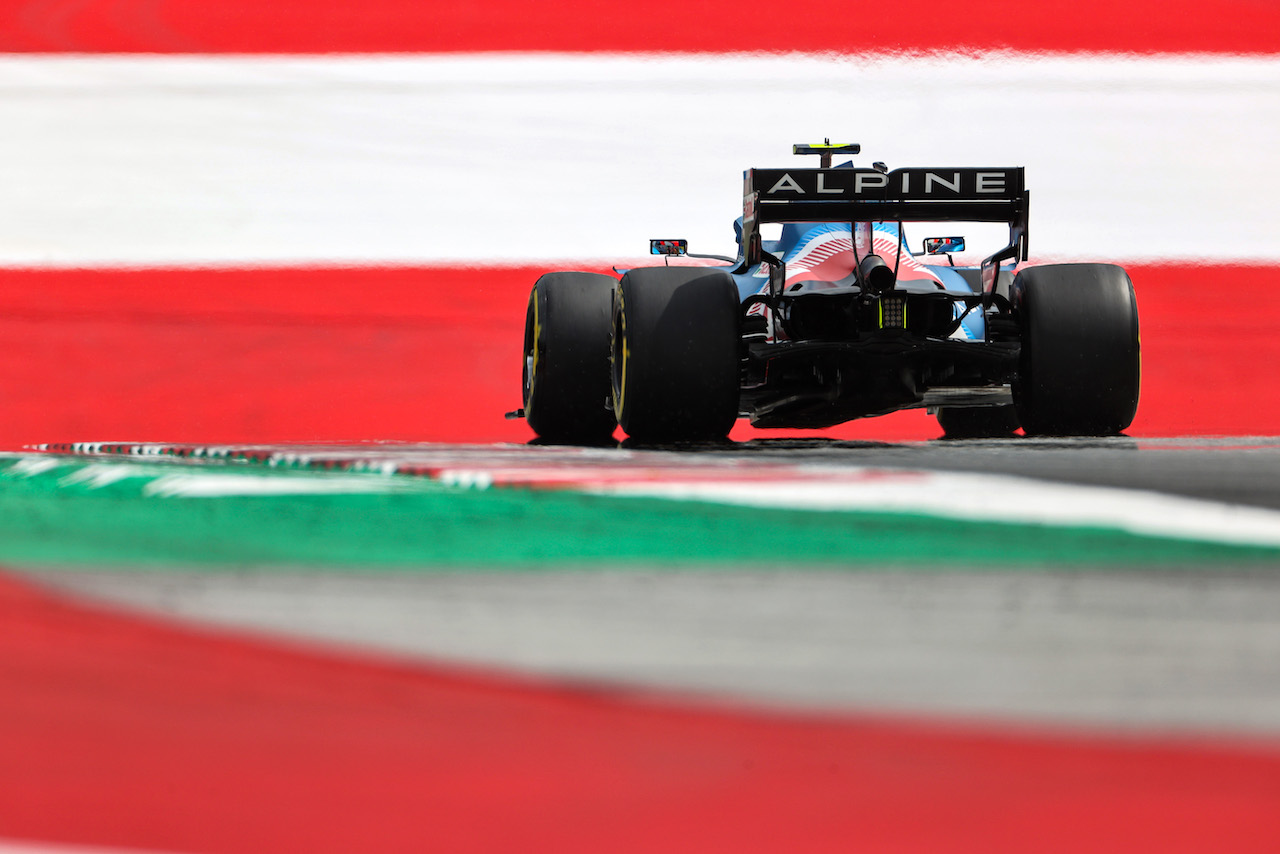 GP STIRIA, Esteban Ocon (FRA), Alpine F1 Team 
25.06.2021. Formula 1 World Championship, Rd 8, Steiermark Grand Prix, Spielberg, Austria, Practice Day.
- www.xpbimages.com, EMail: requests@xpbimages.com © Copyright: Charniaux / XPB Images