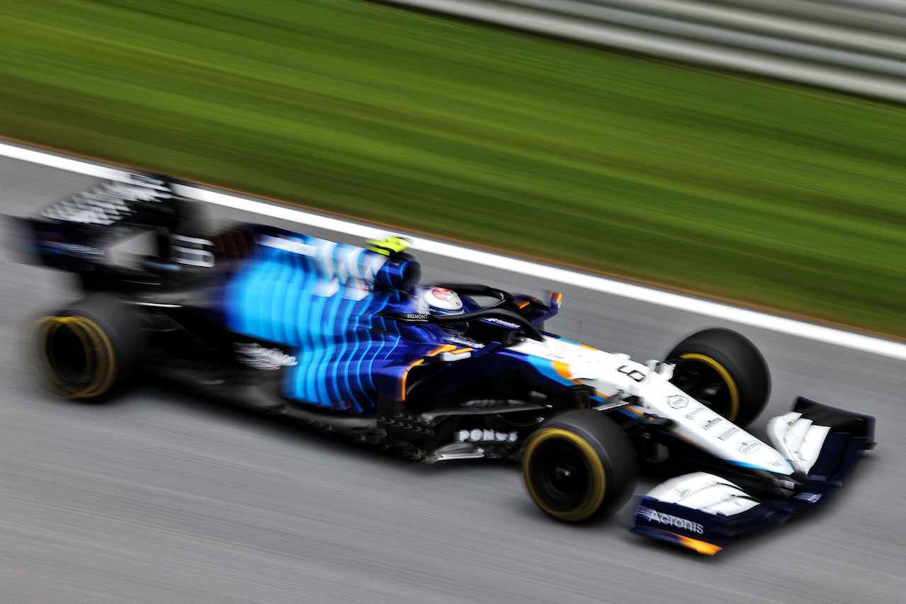 GP STIRIA, Nicholas Latifi (CDN) Williams Racing FW43B.
25.06.2021. Formula 1 World Championship, Rd 8, Steiermark Grand Prix, Spielberg, Austria, Practice Day.
- www.xpbimages.com, EMail: requests@xpbimages.com © Copyright: Moy / XPB Images
