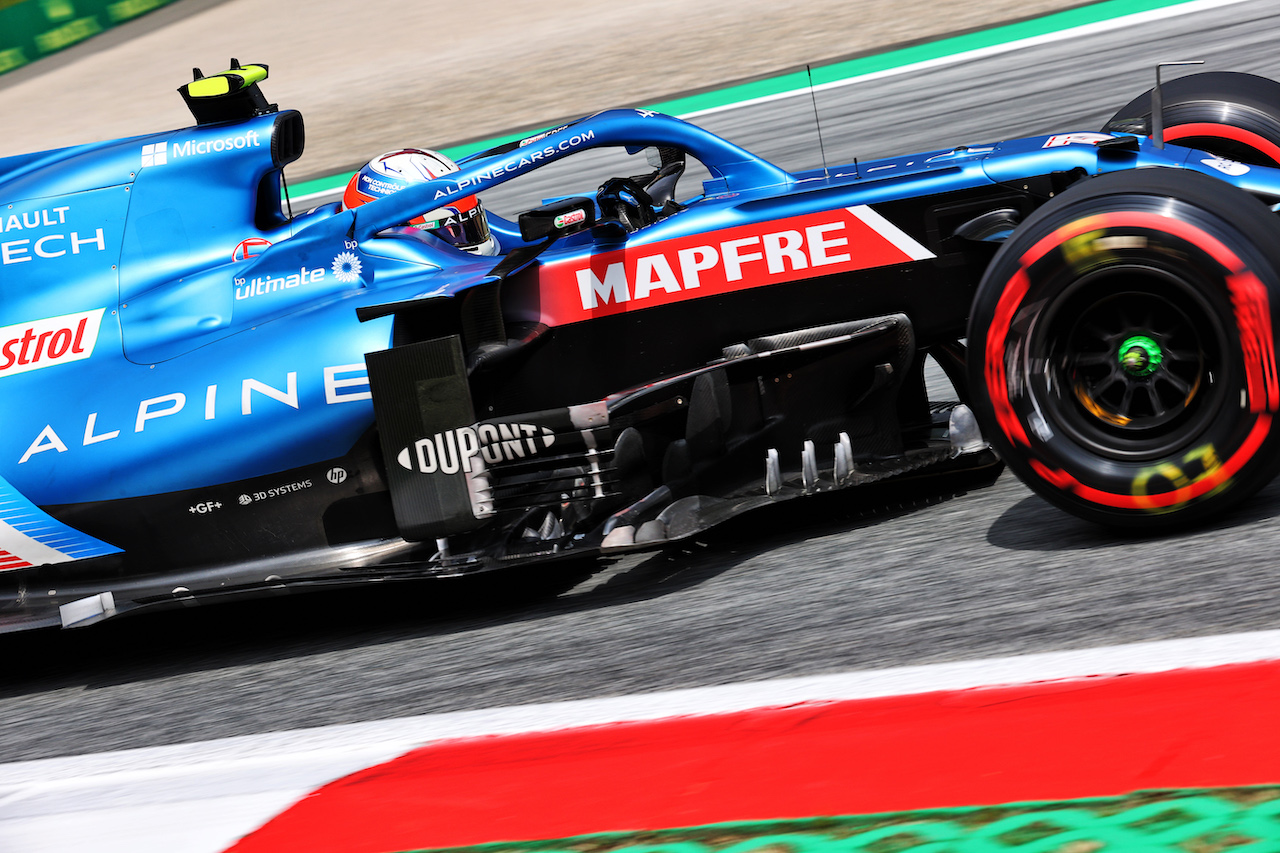GP STIRIA, Esteban Ocon (FRA) Alpine F1 Team A521.
25.06.2021. Formula 1 World Championship, Rd 8, Steiermark Grand Prix, Spielberg, Austria, Practice Day.
- www.xpbimages.com, EMail: requests@xpbimages.com © Copyright: Batchelor / XPB Images