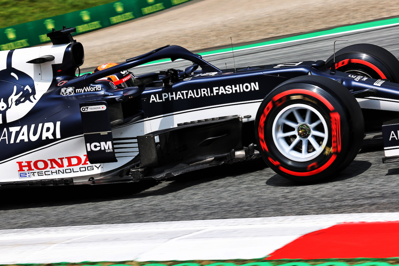 GP STIRIA, Yuki Tsunoda (JPN) AlphaTauri AT02.
25.06.2021. Formula 1 World Championship, Rd 8, Steiermark Grand Prix, Spielberg, Austria, Practice Day.
- www.xpbimages.com, EMail: requests@xpbimages.com © Copyright: Batchelor / XPB Images