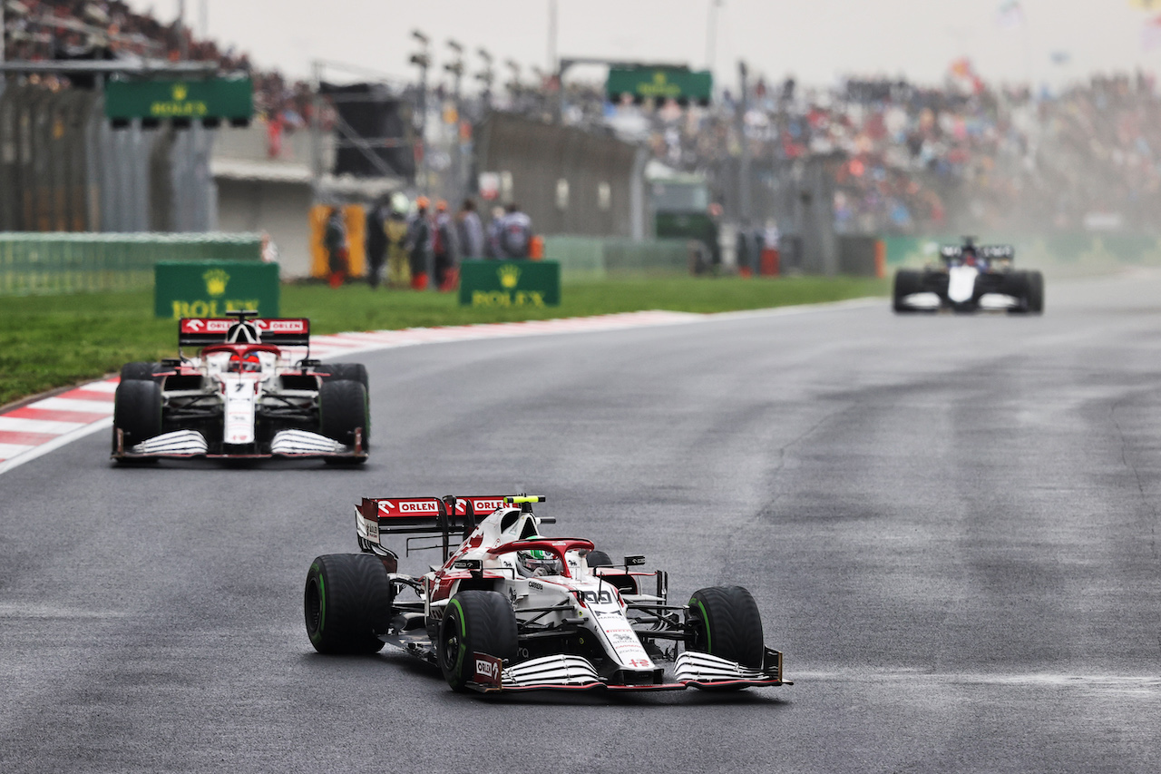 GP TURCHIA, Antonio Giovinazzi (ITA) Alfa Romeo Racing C41.
10.10.2021. Formula 1 World Championship, Rd 16, Turkish Grand Prix, Istanbul, Turkey, Gara Day.
- www.xpbimages.com, EMail: requests@xpbimages.com © Copyright: Moy / XPB Images