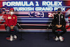 GP TURCHIA, (L to R): Charles Leclerc (MON) Ferrari e Esteban Ocon (FRA) Alpine F1 Team in the FIA Press Conference.
07.10.2021. Formula 1 World Championship, Rd 16, Turkish Grand Prix, Istanbul, Turkey, Preparation Day.
- www.xpbimages.com, EMail: requests@xpbimages.com © Copyright: FIA Pool Image for Editorial Use Only