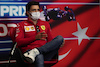 GP TURCHIA, Carlos Sainz Jr (ESP) Ferrari in the FIA Press Conference.
07.10.2021. Formula 1 World Championship, Rd 16, Turkish Grand Prix, Istanbul, Turkey, Preparation Day.
- www.xpbimages.com, EMail: requests@xpbimages.com © Copyright: FIA Pool Image for Editorial Use Only