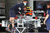 GP TURCHIA, The Red Bull Racing RB16B of Sergio Perez (MEX) being prepared in the pit garage - Honda tribute livery.
07.10.2021. Formula 1 World Championship, Rd 16, Turkish Grand Prix, Istanbul, Turkey, Preparation Day.
- www.xpbimages.com, EMail: requests@xpbimages.com © Copyright: Batchelor / XPB Images