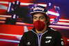 GP TURCHIA, Fernando Alonso (ESP) Alpine F1 Team in the FIA Press Conference.
07.10.2021. Formula 1 World Championship, Rd 16, Turkish Grand Prix, Istanbul, Turkey, Preparation Day.
- www.xpbimages.com, EMail: requests@xpbimages.com © Copyright: FIA Pool Image for Editorial Use Only