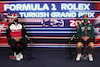 GP TURCHIA, (L to R): Antonio Giovinazzi (ITA) Alfa Romeo Racing e Sebastian Vettel (GER) Aston Martin F1 Team in the FIA Press Conference.
07.10.2021. Formula 1 World Championship, Rd 16, Turkish Grand Prix, Istanbul, Turkey, Preparation Day.
- www.xpbimages.com, EMail: requests@xpbimages.com © Copyright: FIA Pool Image for Editorial Use Only