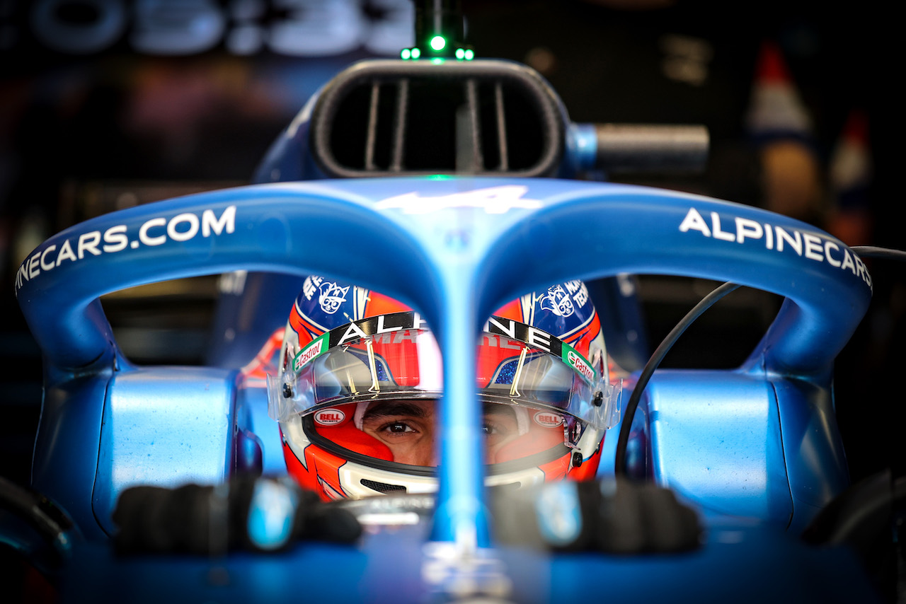 GP TURCHIA, Esteban Ocon (FRA) Alpine F1 Team A521.
09.10.2021. Formula 1 World Championship, Rd 16, Turkish Grand Prix, Istanbul, Turkey, Qualifiche Day.
- www.xpbimages.com, EMail: requests@xpbimages.com © Copyright: Charniaux / XPB Images