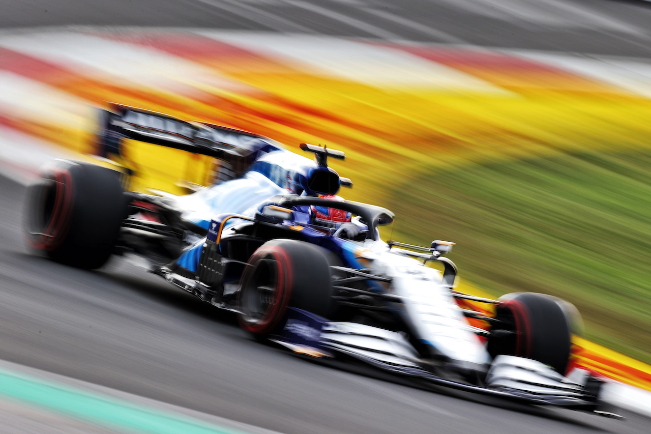 GP TURCHIA, George Russell (GBR) Williams Racing FW43B.
09.10.2021. Formula 1 World Championship, Rd 16, Turkish Grand Prix, Istanbul, Turkey, Qualifiche Day.
- www.xpbimages.com, EMail: requests@xpbimages.com © Copyright: Moy / XPB Images