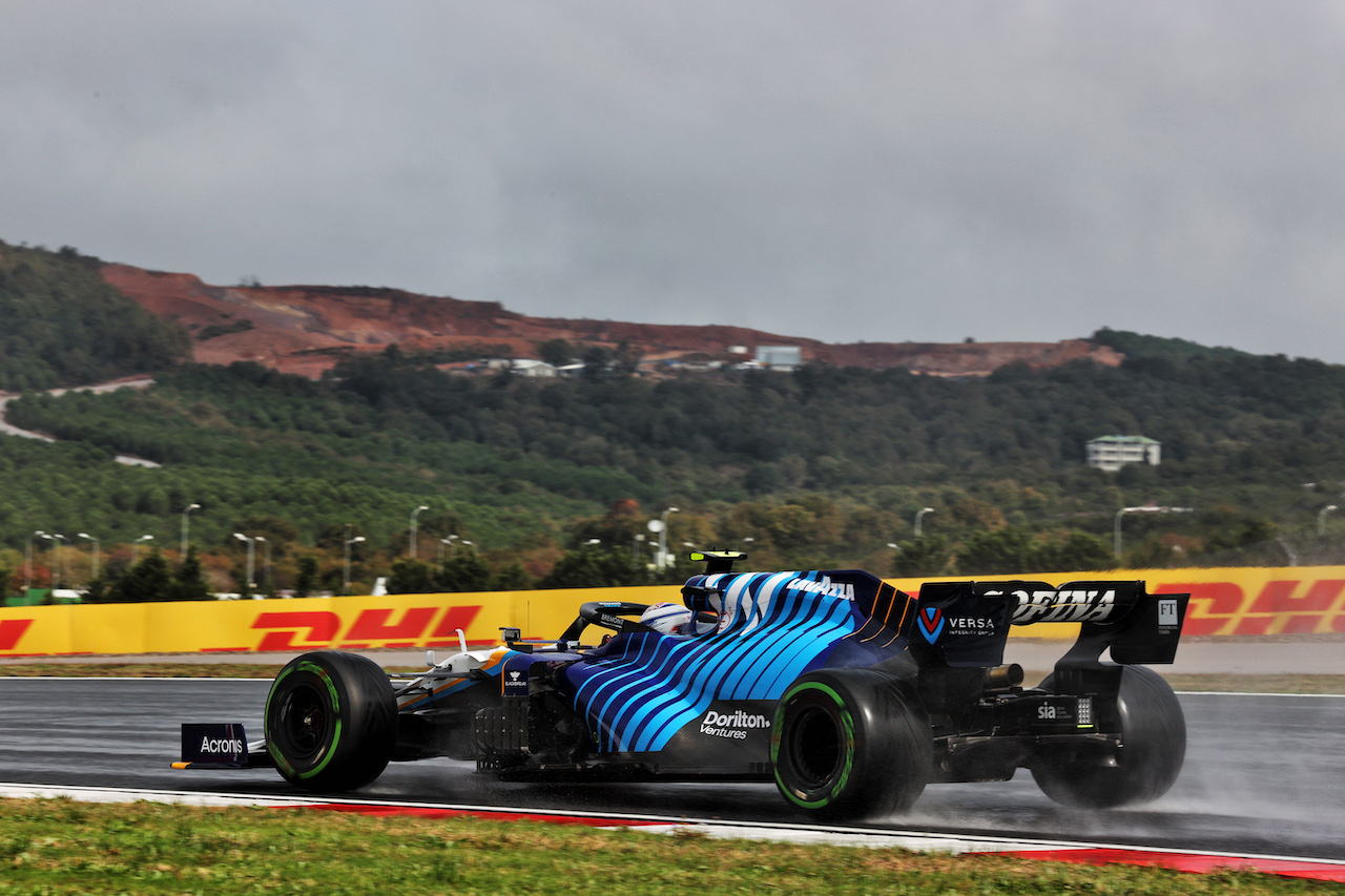 GP TURCHIA, Nicholas Latifi (CDN) Williams Racing FW43B.
09.10.2021. Formula 1 World Championship, Rd 16, Turkish Grand Prix, Istanbul, Turkey, Qualifiche Day.
- www.xpbimages.com, EMail: requests@xpbimages.com © Copyright: Batchelor / XPB Images
