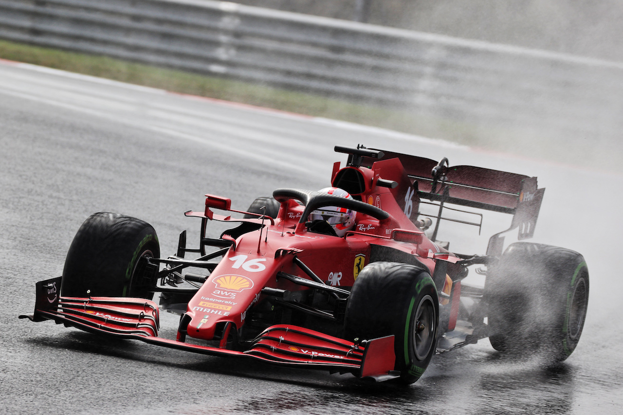 GP TURCHIA, Charles Leclerc (MON) Ferrari SF-21.
09.10.2021. Formula 1 World Championship, Rd 16, Turkish Grand Prix, Istanbul, Turkey, Qualifiche Day.
- www.xpbimages.com, EMail: requests@xpbimages.com © Copyright: Batchelor / XPB Images