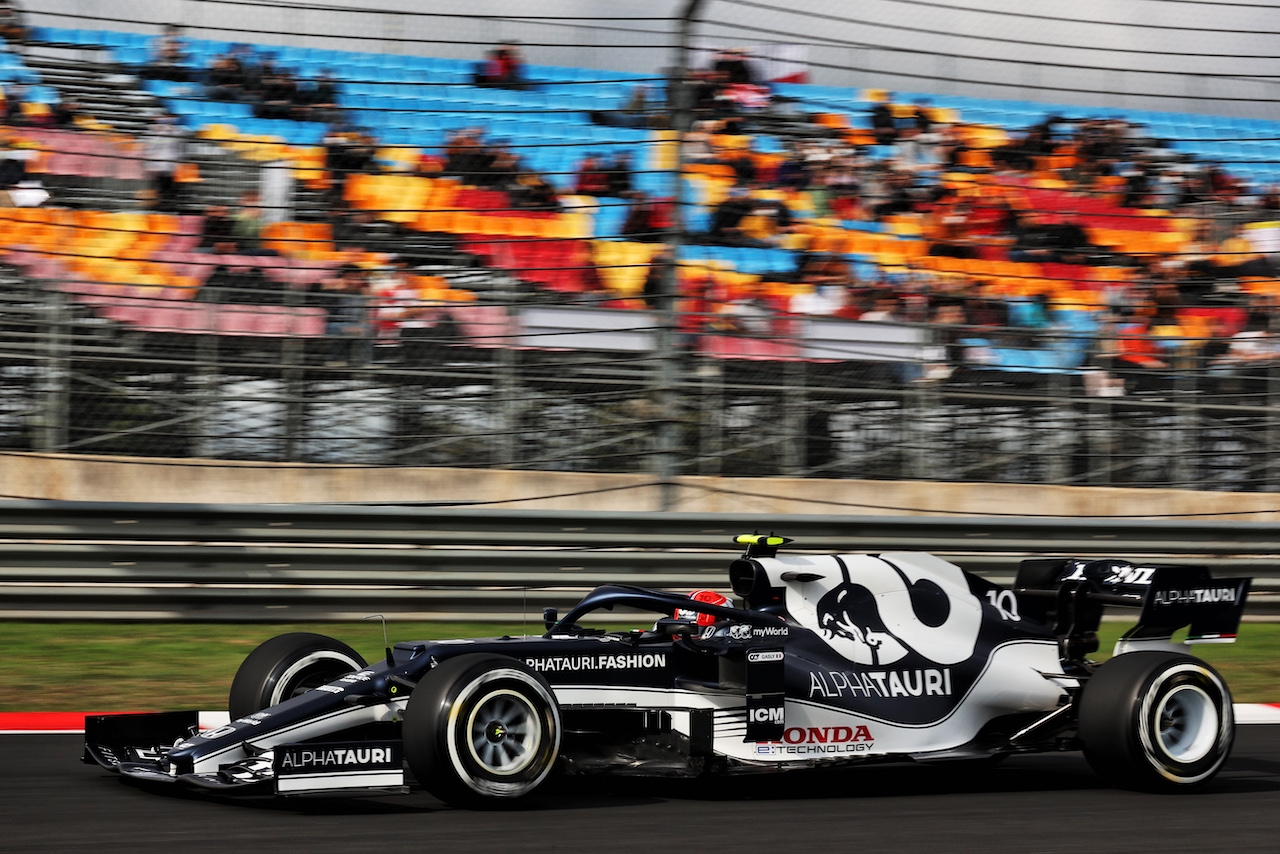 GP TURCHIA, Pierre Gasly (FRA) AlphaTauri AT02.
08.10.2021 Formula 1 World Championship, Rd 16, Turkish Grand Prix, Istanbul, Turkey, Practice Day.
- www.xpbimages.com, EMail: requests@xpbimages.com © Copyright: Batchelor / XPB Images