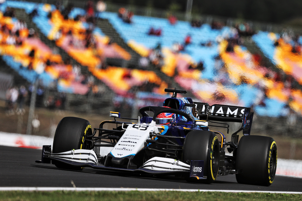 GP TURCHIA, George Russell (GBR) Williams Racing FW43B.
08.10.2021 Formula 1 World Championship, Rd 16, Turkish Grand Prix, Istanbul, Turkey, Practice Day.
- www.xpbimages.com, EMail: requests@xpbimages.com © Copyright: Moy / XPB Images