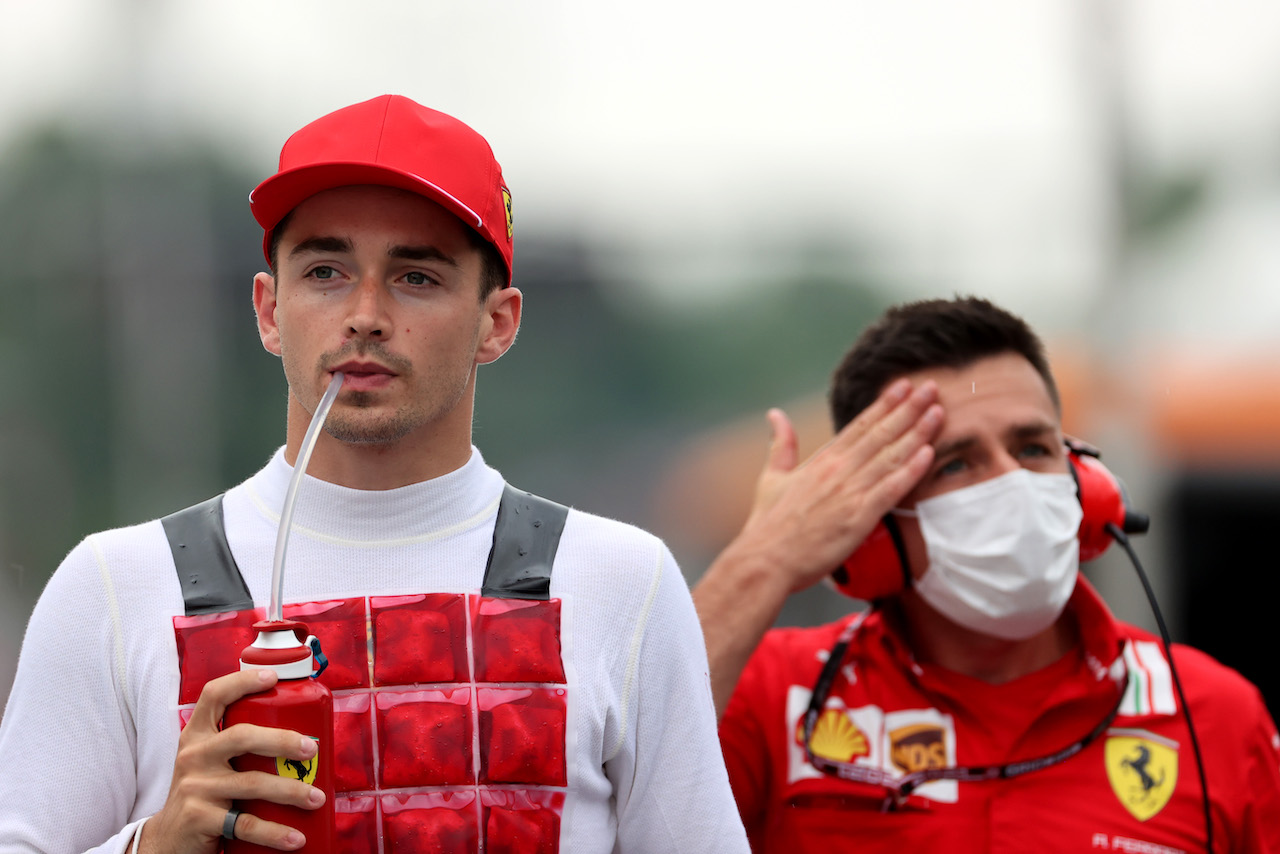 GP UNGHERIA, Charles Leclerc (MON) Ferrari.
01.08.2021. Formula 1 World Championship, Rd 11, Hungarian Grand Prix, Budapest, Hungary, Gara Day.
- www.xpbimages.com, EMail: requests@xpbimages.com © Copyright: Charniaux / XPB Images