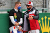 GP UNGHERIA, (L to R): Mick Schumacher (GER) Haas F1 Team with Kimi Raikkonen (FIN) Alfa Romeo Racing on the grid.
01.08.2021. Formula 1 World Championship, Rd 11, Hungarian Grand Prix, Budapest, Hungary, Gara Day.
- www.xpbimages.com, EMail: requests@xpbimages.com © Copyright: Moy / XPB Images