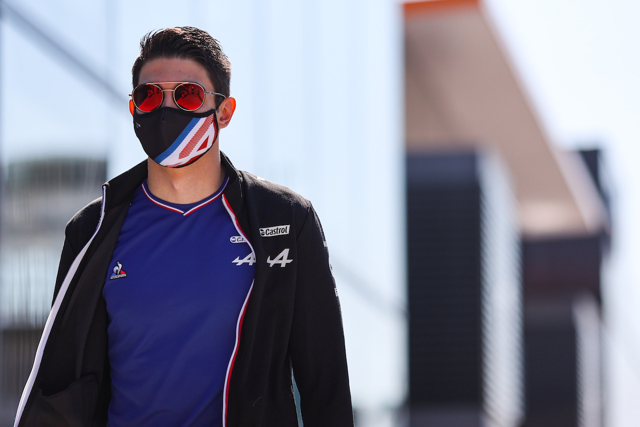 GP UNGHERIA, Esteban Ocon (FRA) Alpine F1 Team.
29.07.2021. Formula 1 World Championship, Rd 11, Hungarian Grand Prix, Budapest, Hungary, Preparation Day.
- www.xpbimages.com, EMail: requests@xpbimages.com © Copyright: Charniaux / XPB Images