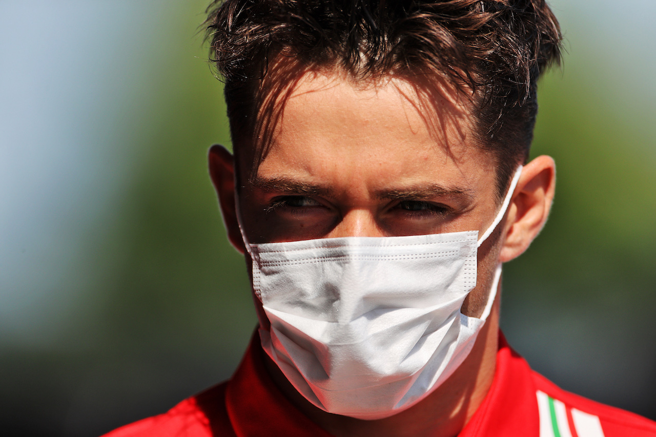 GP UNGHERIA, Charles Leclerc (MON) Ferrari.
29.07.2021. Formula 1 World Championship, Rd 11, Hungarian Grand Prix, Budapest, Hungary, Preparation Day.
- www.xpbimages.com, EMail: requests@xpbimages.com © Copyright: Moy / XPB Images