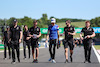 GP UNGHERIA, Esteban Ocon (FRA) Alpine F1 Team walks the circuit with the team.
29.07.2021. Formula 1 World Championship, Rd 11, Hungarian Grand Prix, Budapest, Hungary, Preparation Day.
- www.xpbimages.com, EMail: requests@xpbimages.com © Copyright: Charniaux / XPB Images