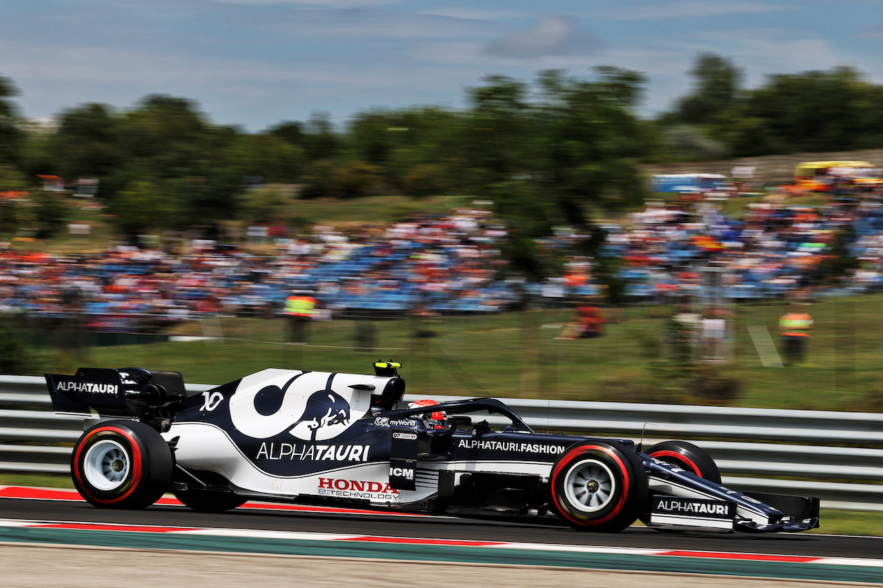 GP UNGHERIA, Pierre Gasly (FRA) AlphaTauri AT02.
31.07.2021. Formula 1 World Championship, Rd 11, Hungarian Grand Prix, Budapest, Hungary, Qualifiche Day.
- www.xpbimages.com, EMail: requests@xpbimages.com © Copyright: Moy / XPB Images
