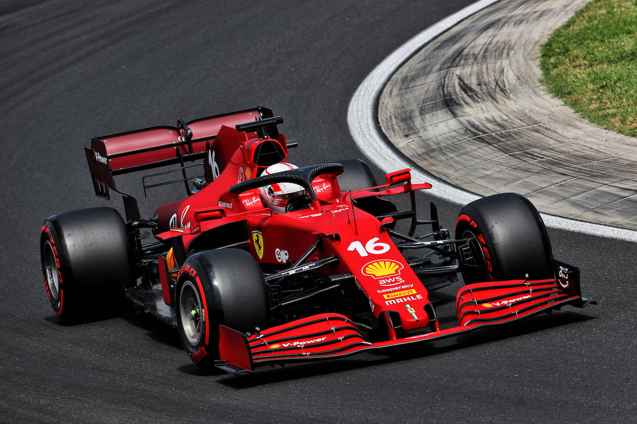 GP UNGHERIA, Charles Leclerc (MON) Ferrari SF-21.
31.07.2021. Formula 1 World Championship, Rd 11, Hungarian Grand Prix, Budapest, Hungary, Qualifiche Day.
- www.xpbimages.com, EMail: requests@xpbimages.com © Copyright: Batchelor / XPB Images